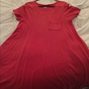 NWT Lularoe acid washed Carly dress